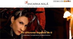 Desktop Screenshot of encarnasola.com